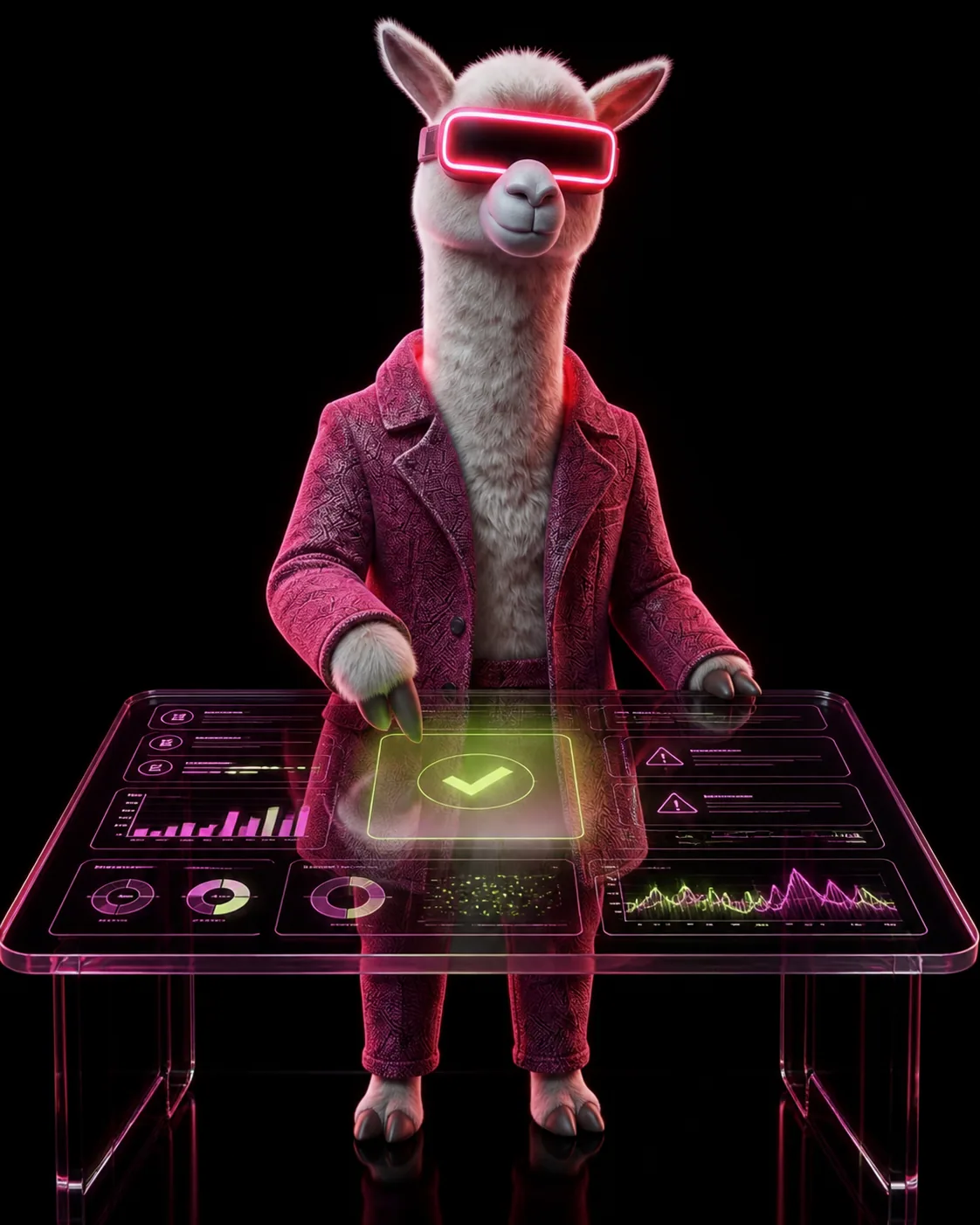 DecisionLens AI operating story represented by the Smart Scale character