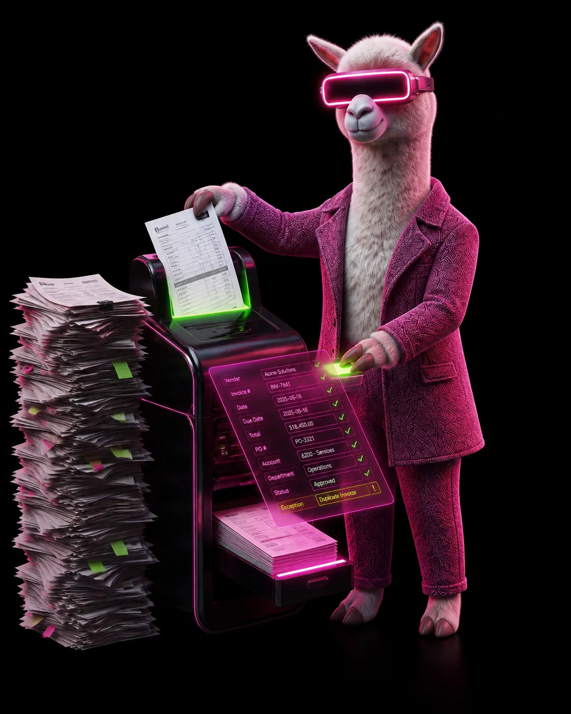 AUTOMATE · DOCUMENTIQ represented by the Smart Scale character