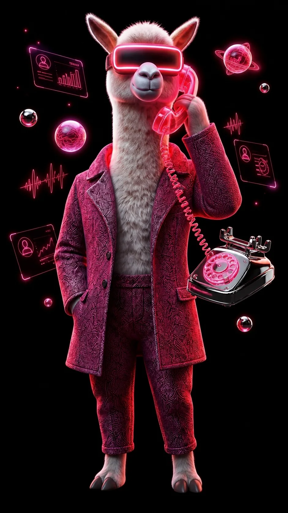 Smart Scale llama illustrating Turn AI ambition into an executable company plan.